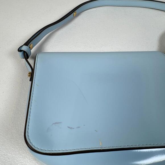 Tory Burch Accessories Light Blue Robinson Shoulder Bag (READ) - Picture 6 of 13